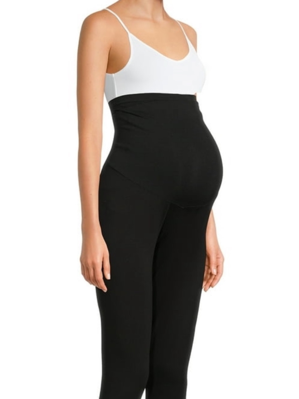 Destination Maternity Black High-Rise Supportive Core Essential Leggings